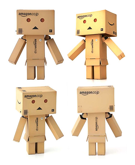 Amazon Japan Custom Shipping Box Robot